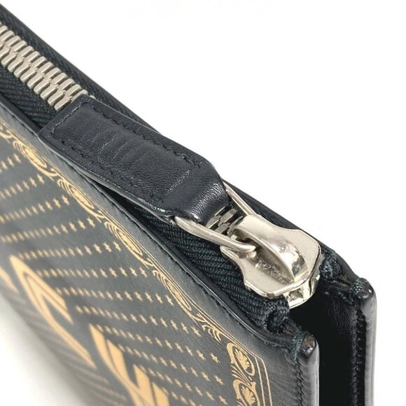 GUCCI 523441 Sega collaboration GUCCY logo Clutch Bag pouch with a handle Clutch - Picture 8 of 16